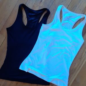 Assets Racerback Spanx Large Black White 2